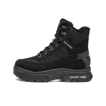 GAISIMA Warm Crew Snow Boots Men's
