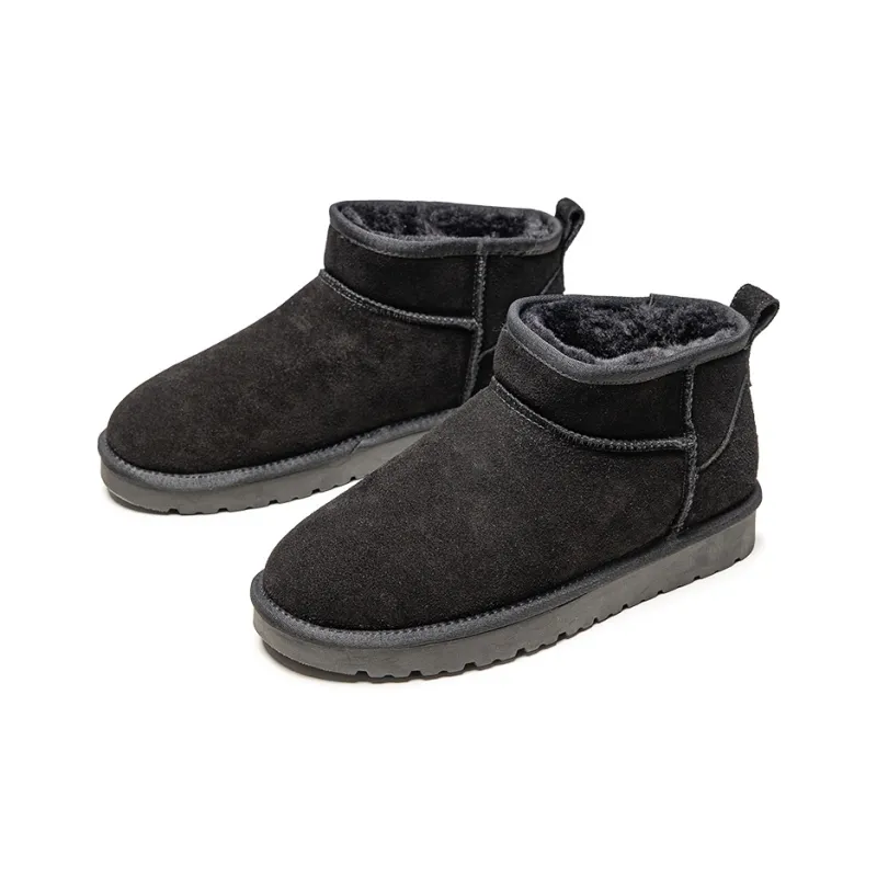 WEISHIBANGWEI Warm And Wear Resistant Crew Snow Boots Men's-5