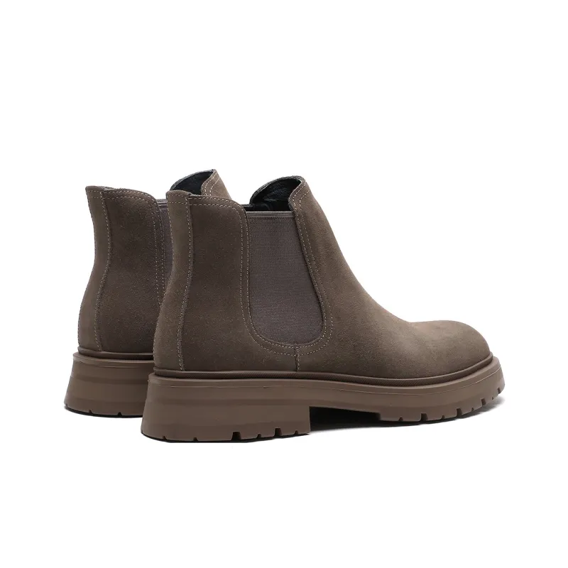 ELLE HOMME Chelsea Boots Men's Camel-3
