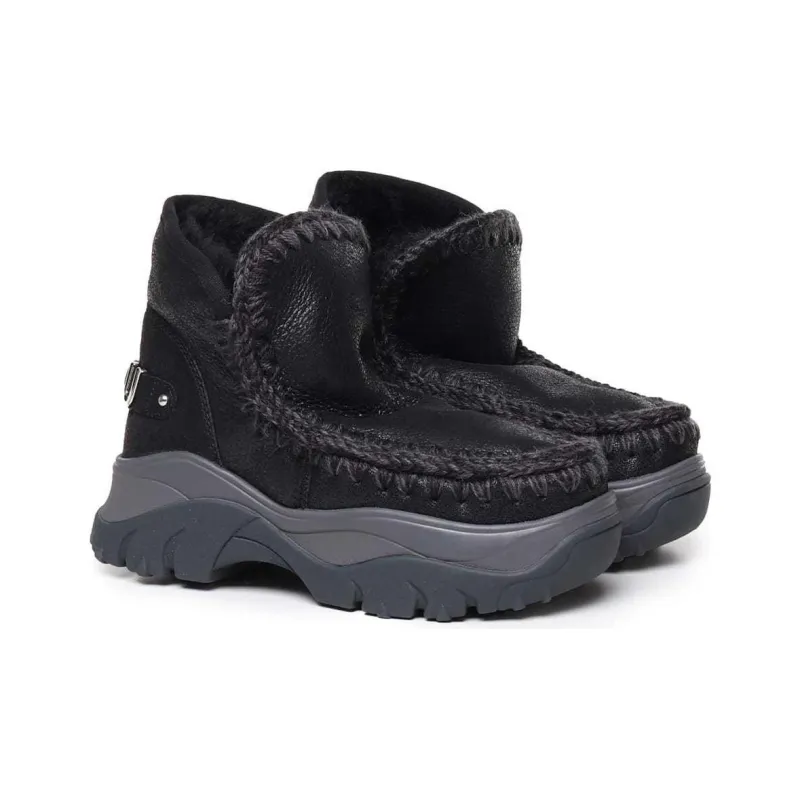 MOU Ankle Boots Women's Black-2