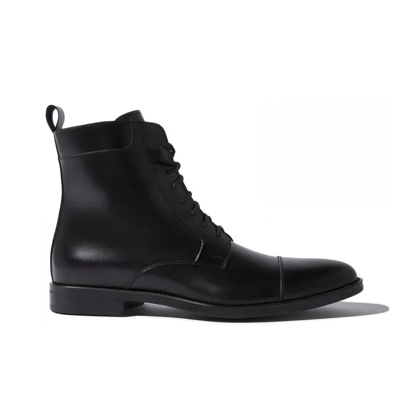SCAROSSO Dante Lace Up Boots-1