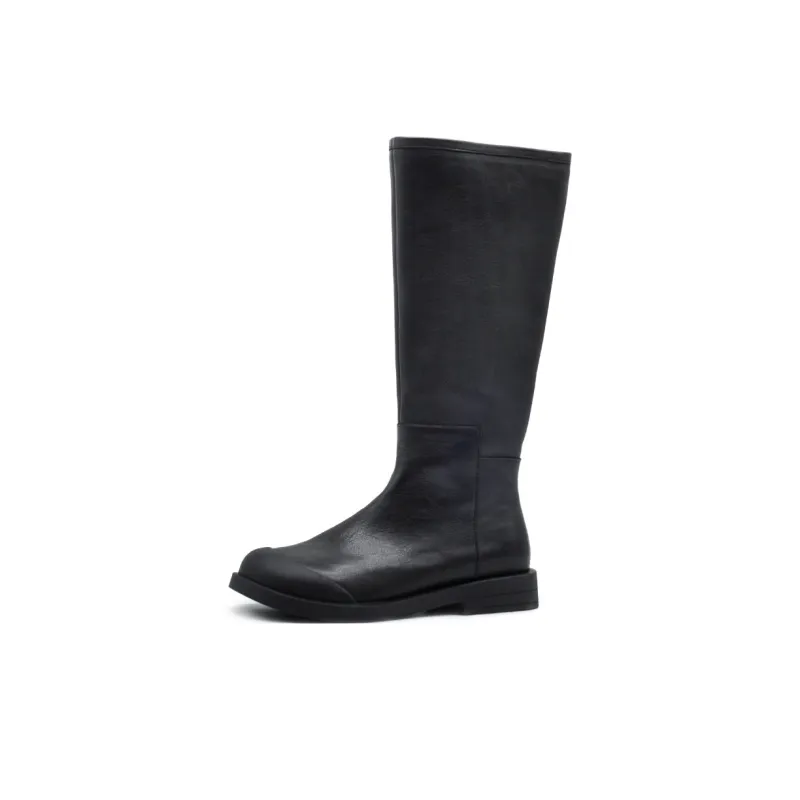 ARTMU Knee high Boots Women's Black/Coffee-0