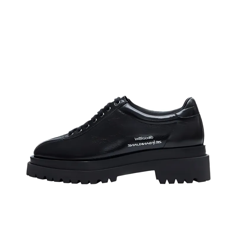 ZE By SANKUANZ x GOOD BAI Low Top Casual Shoes Unisex Black-0