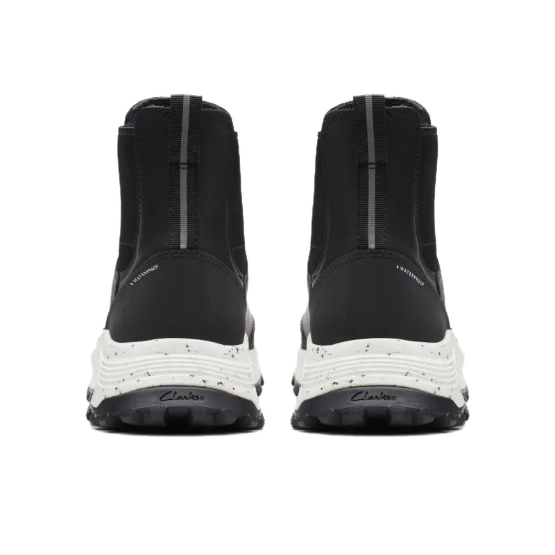 Clarks ATL Trek Up Short Chelsea Boots Women's Black-3