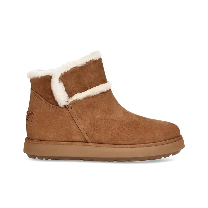 UGG Classic Mini Spill Seam Blvd Snow Boots Brown Women's-1