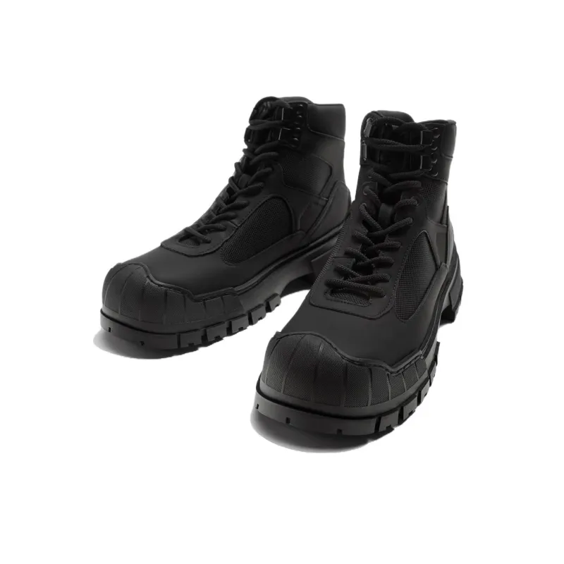 ZARA Ankle Boots Men Black-2
