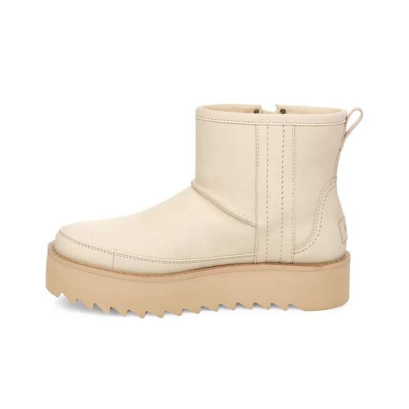 UGG F19 Classic Rebel Biker Mini Fleece Lined Pink Women's-0
