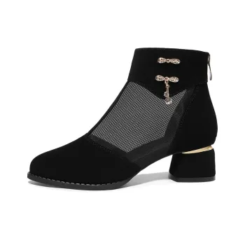 Guci Tianlun Ankle Boots Women's Black