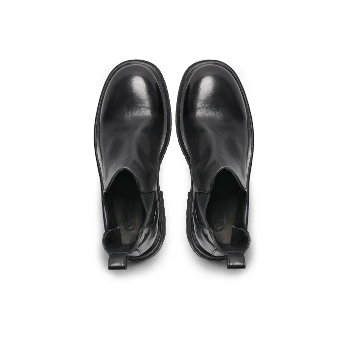 Viplander Short Chelsea Boots Men's Black-3