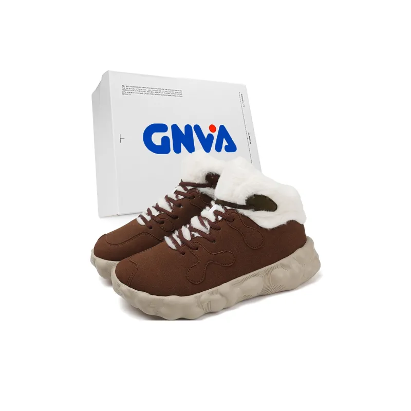 GNVA Warm Anti Slip And Wear Resistant Ankle Length Snow Boots Unisex-5
