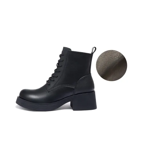 CAMEL Short Martin Boot 5.5CM Women's
