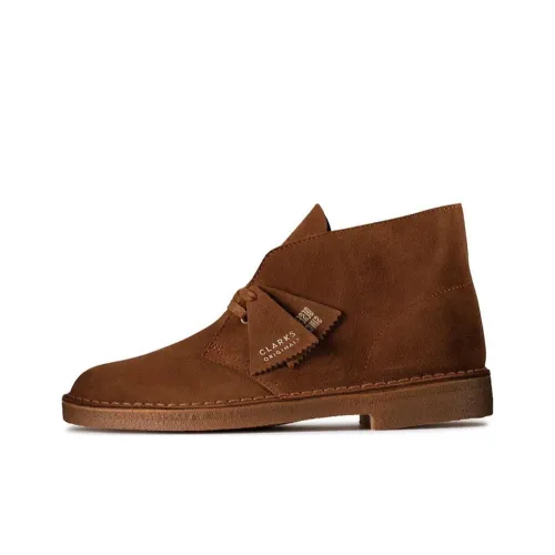 Clarks Desert Boots 'Cola Suede'