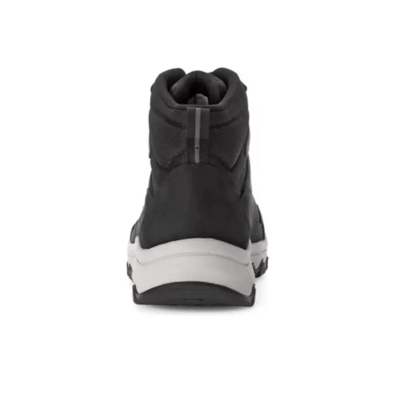 Gabor Rollingsoft Wear-Resistant Slip-Resistant Short Outdoor Boots 4cm Men's Black-2