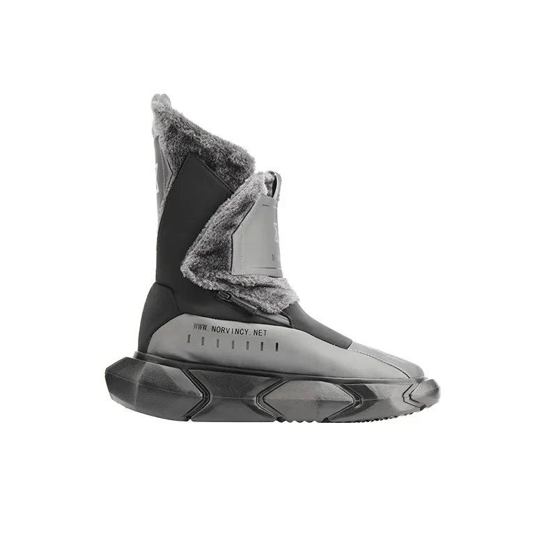 NORVINCY Snow Boots Unisex Iron Gray-1
