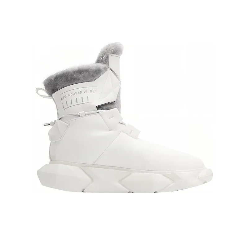 NORVINCY Snow Boots Unisex White-1