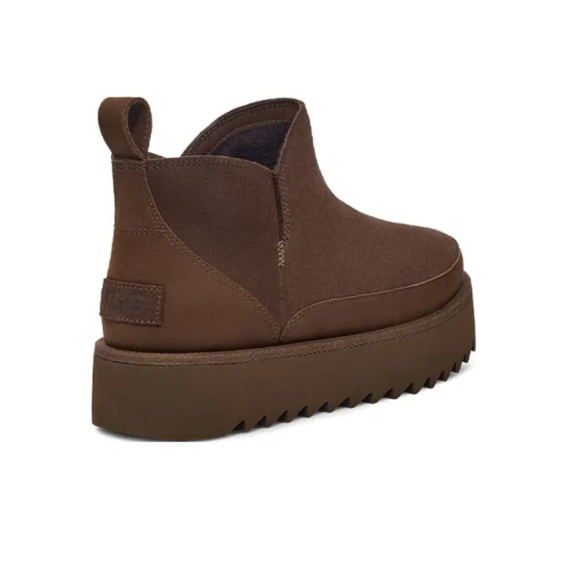 UGG Warm And Wear Resistant Short Snow Boots Women's Dark Brown-2