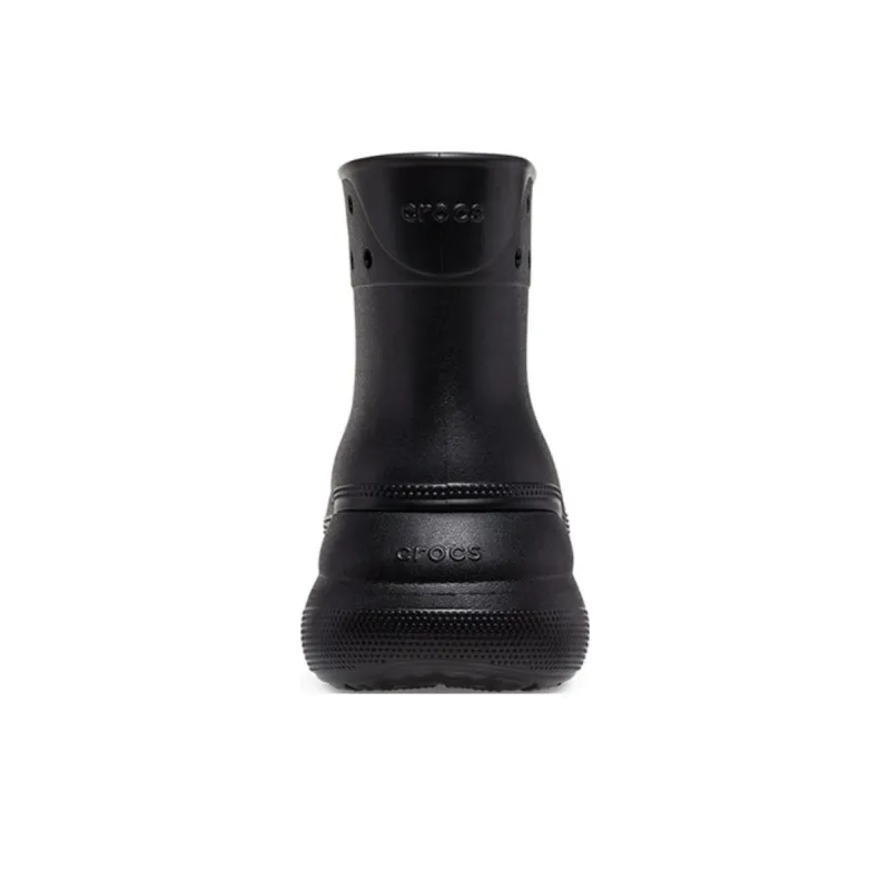 Crocs Classic Crush Rain Boot Black Women's-3