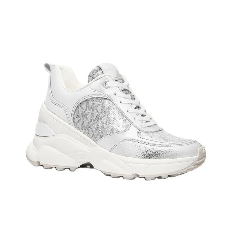 MICHAEL KORS Katrina Low-Top Casual Shoes Women's White-1
