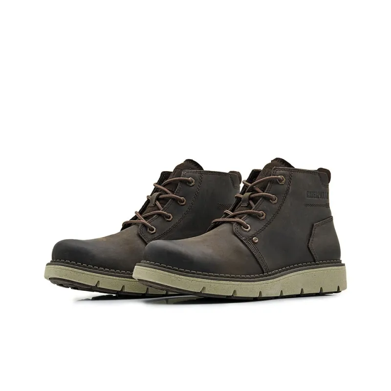CAT Martin Boots Men Mid Top Umber-1