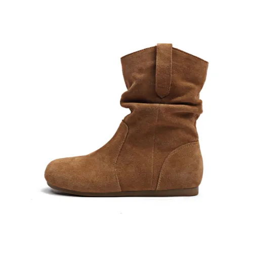 CENTRAL&KITTY Stackable Ankle Boots 1.5cm Women's