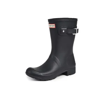HUNTER Ankle Boots Women's Black