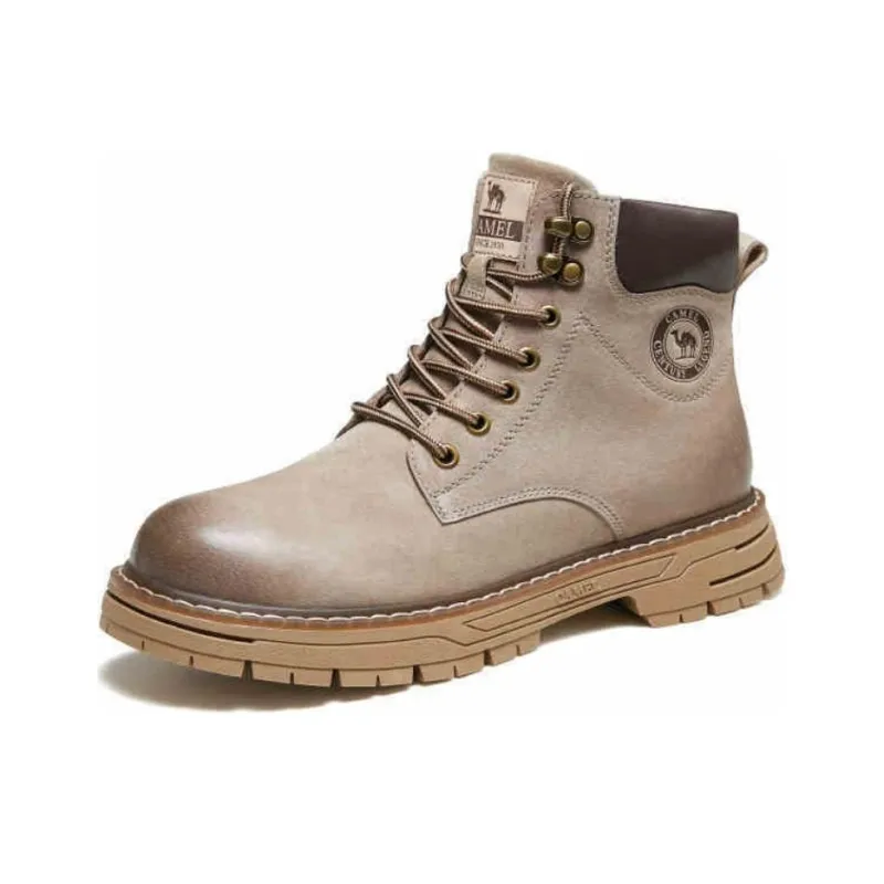 CAMEL Martin Boots Men CAMEL/Coffee-4