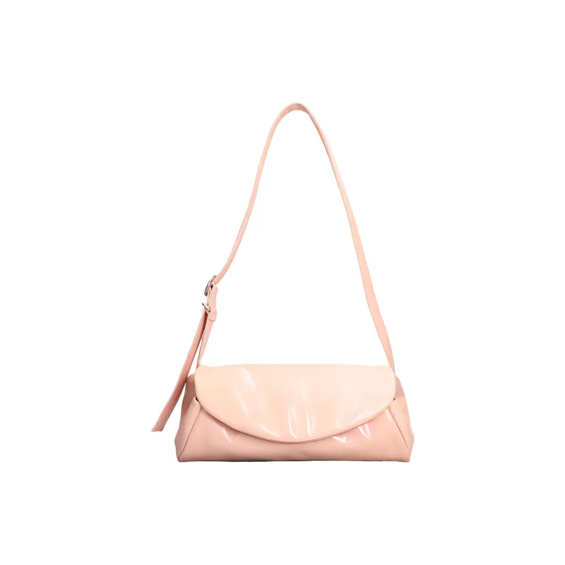 JIL SANDER Cannolo Foldover Shoulder Bag-0