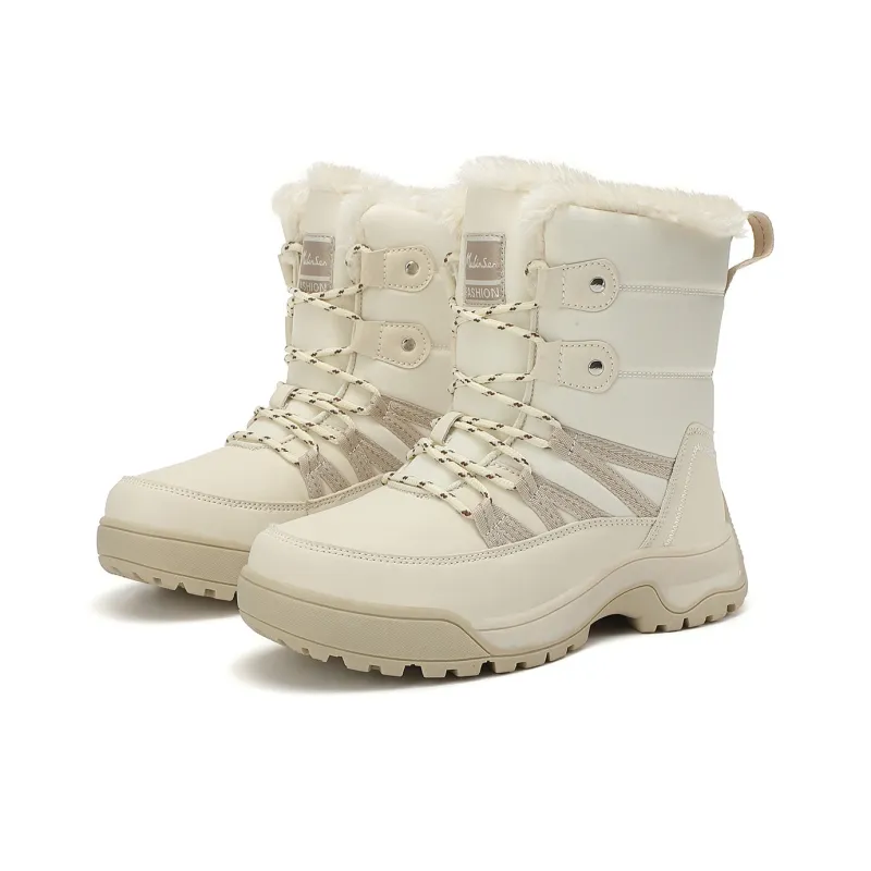 Mulinsen Warm Short Mid Calf Snow Boots Women's-4