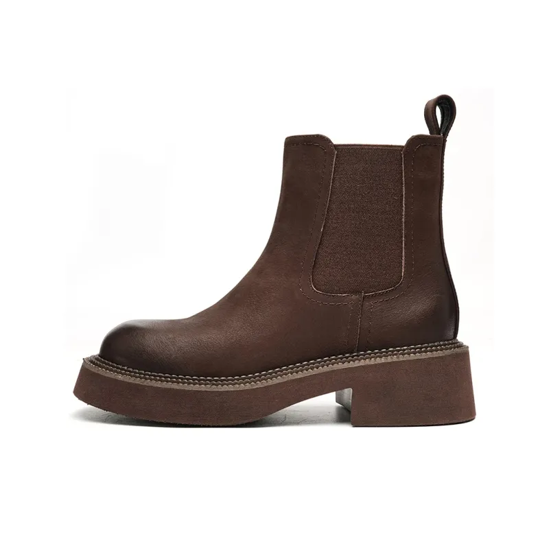 EBLAN Short Chelsea Boots 3.5cm Women's-0