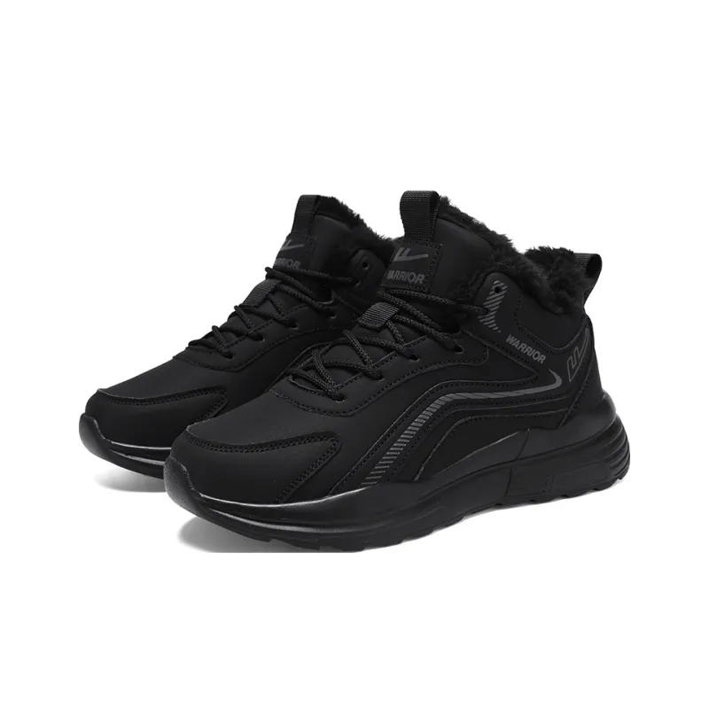 Warrior Insulated Shoes Athletic Shoes Warm Height Increasing Wear Resistant Slip Resistant Snow Boots Unisex-17