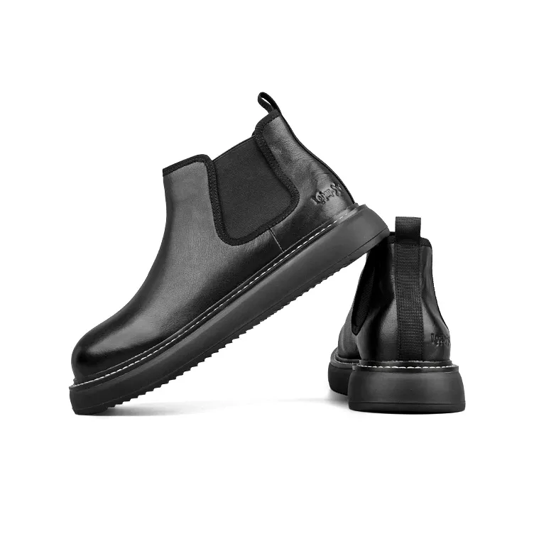 LOHAN·SIR Short Chelsea Boots Platform Men's-9