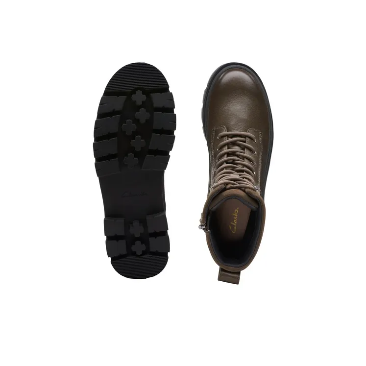 Clarks Crew Martin Boot Women's Green-2