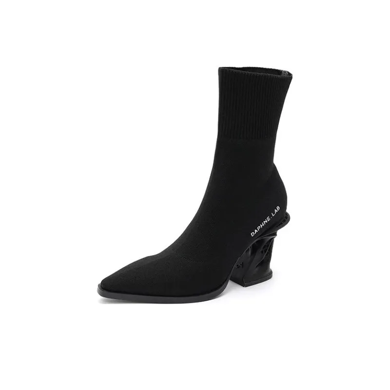 DAPHNE LAB Ankle Boots 8.5cm Women's-2