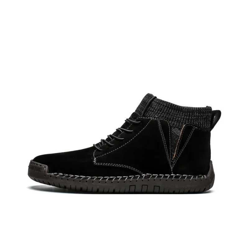 Dunnu Ankle Boots Men Black-0