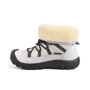 Slider Crew Snow Boots Women's Ecru