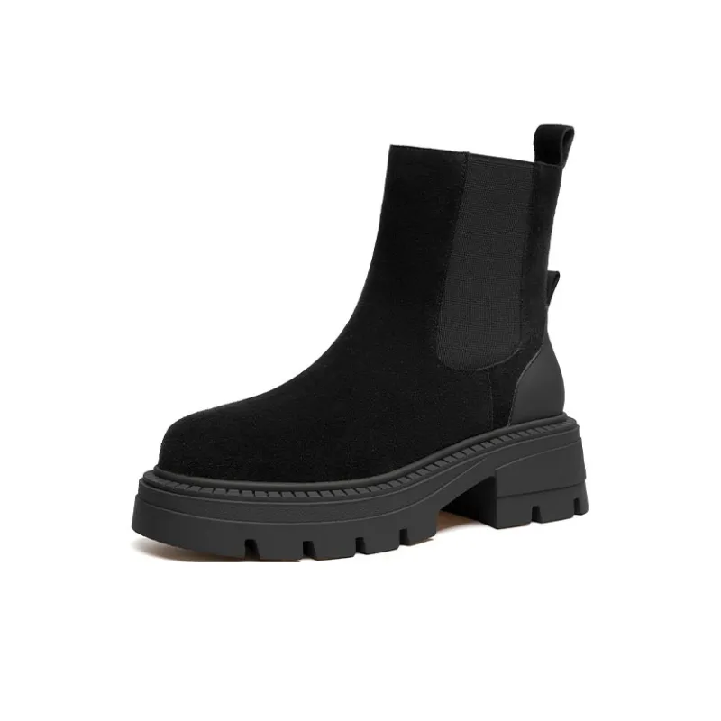 RED DRAGONFLY Short Chelsea Boots 6CM-3
