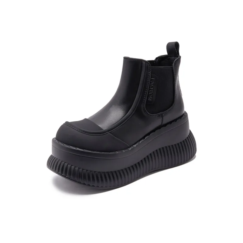 Milan Love Song Crew Chelsea Boots 8.5cm Women's-1