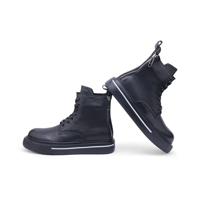 Mr.shang Original Garden Collection Ankle Boots Men's Black-1