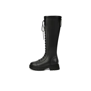 OMS Knee high Boots Women's Black/Brown
