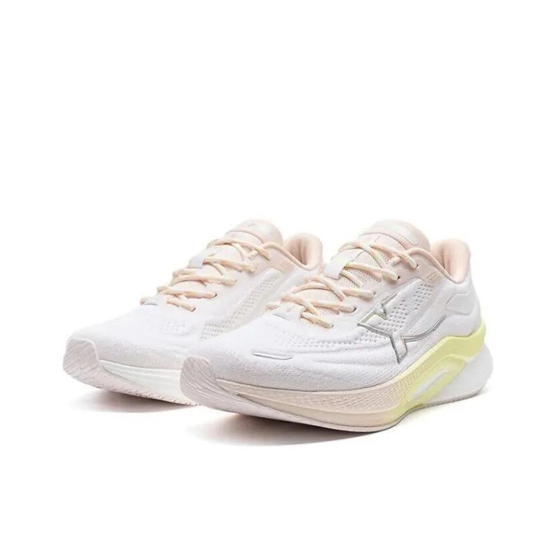 XTEP Tank Cheng 2.0 Slip Resistant Coverage Low Top Casual Running Shoes Women's Pink White-2