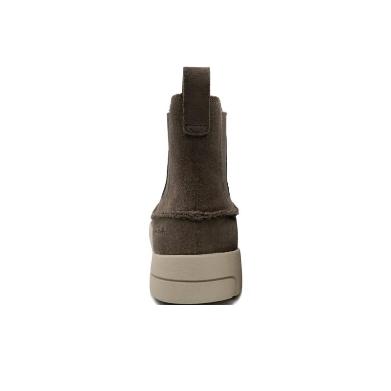 Clarks Trigenic Chelsea Boots Men's Coffee-3