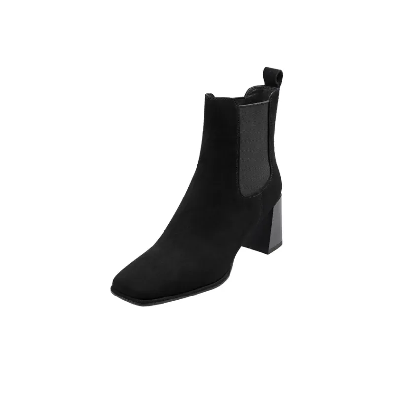 Yeezyy Reezy Short Chelsea Boots 7cm Women's-0