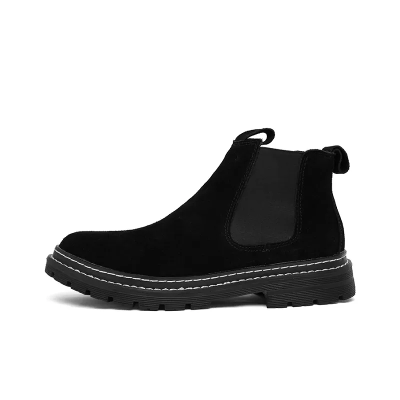 Bull Charm Short Chelsea Boots Men's-30