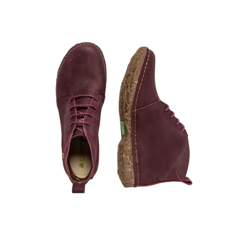 El Naturalista ANGKOR Ankle Boots 2cm Women's Burgundy-3