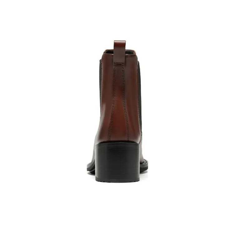 Ecco Shaping Collection Short Chelsea Boots Women's Brown-3