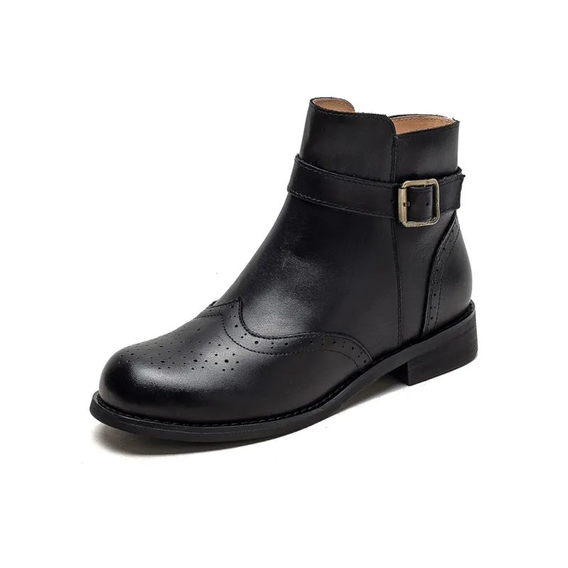 Jay Ankle Boots Women's Brown/Black-5