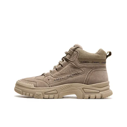 CAMEL Warm Water Resistant And Wear Resistant Short Outdoor Boots 4cm Men's