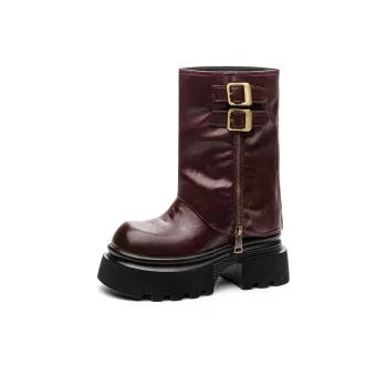 Shoe Cabinet Floral Language Ankle Boots 9cm Women's