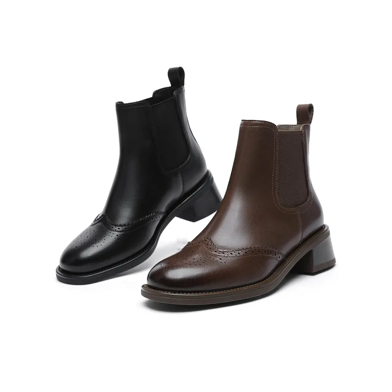 GOLDLION Short Chelsea Boots Women's-8