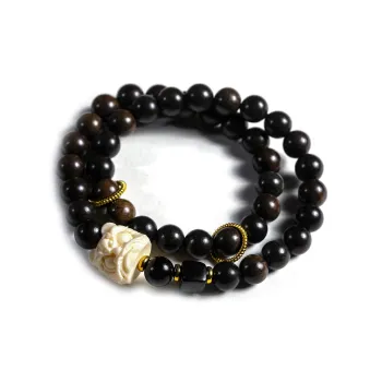 WUDE Ebony Wooden Bracelets Unisex